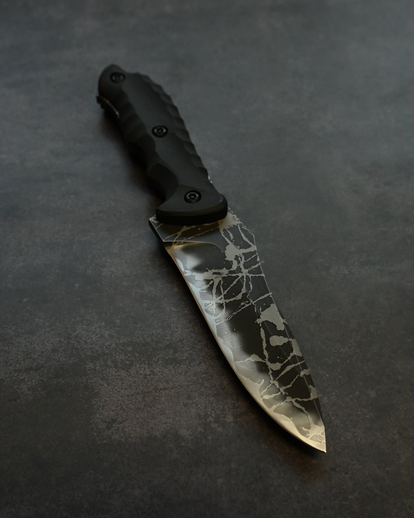 Kiku Matsuda “Police L”｜OU-31 Tool Steel × Black G10 Handle｜Handmade in Japan