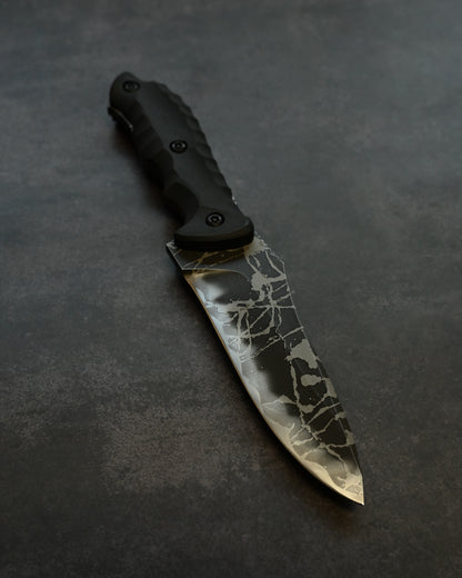 Kiku Matsuda “Police L”｜OU-31 Tool Steel × Black G10 Handle｜Handmade in Japan