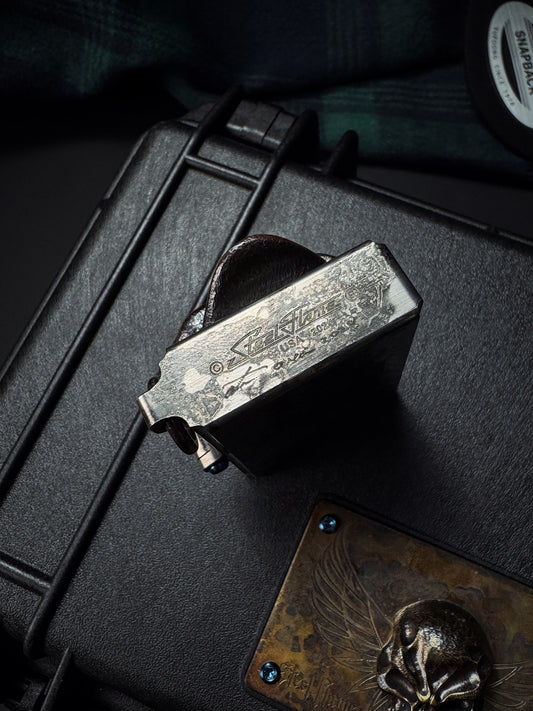 Steel Flame Goliath Darkness “One” Signed Edition — Ultra-Rare Custom Lighter