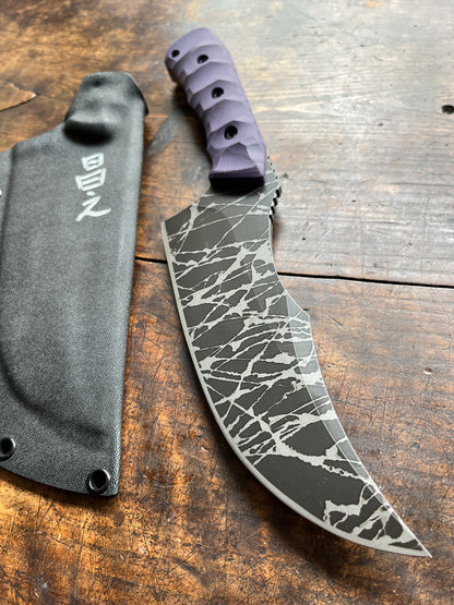 Rare Kiku Knives Boar Kikuo Matsuda & Masayuki Matsuda OU-31 Custom Fixed Blade Knife