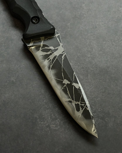 Kiku Matsuda Kikuknives Kofuu Black Outdoor Fixed Blade Handcrafted in Japan