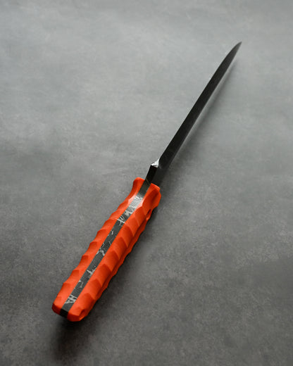 Kikuknives Akashoubin  | OU-31 × Orange G10 | Kiku Matsuda Custom Knife