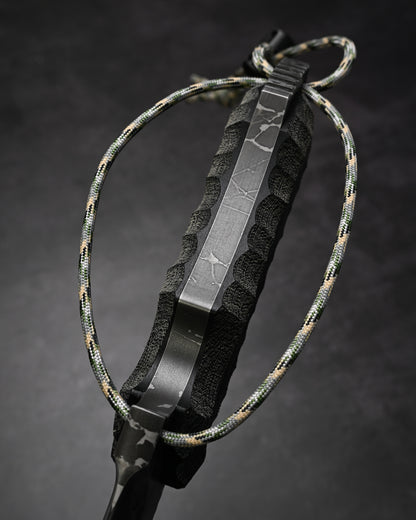 極めて希少 Kiku Knives 松田菊男 雷神 極厚刃カスタムアウトドアナイフ OU-31ブレード