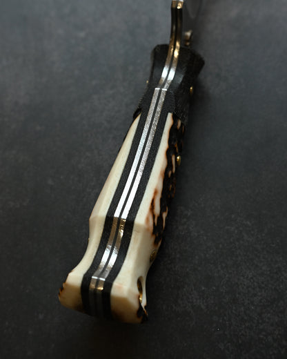 Wtopia L-BBQ アウトドアナイフ｜STRIX積層鋼｜関市ナイフショー限定｜日本製ハンドメイド