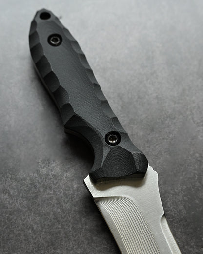 Ultra-Rare | Lake Biwa Exhibition Model | Kiku Matsuda “Breeze” (微風) | SPG2 Laminated Outdoor Fixed Blade | G10 Handle