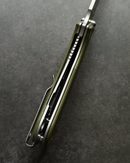 NUKNIVES OD Green G10 Handle Quick-Open Replaceable Blade Utility Knife | Kumpanter U23