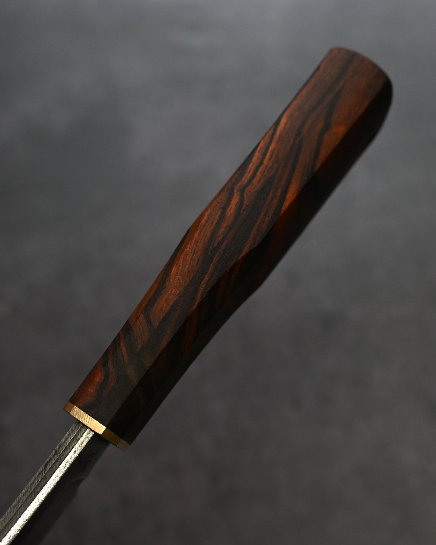 Sunizumi Knives “Little Brown” Full Custom Outdoor Bunka Knife SPG2 Damascus (#6)