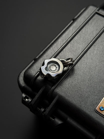 Steel Flame Warrior Skull Pendant — 925 Sterling Silver  Vintage Oxidized Finish  EDC Power Amulet