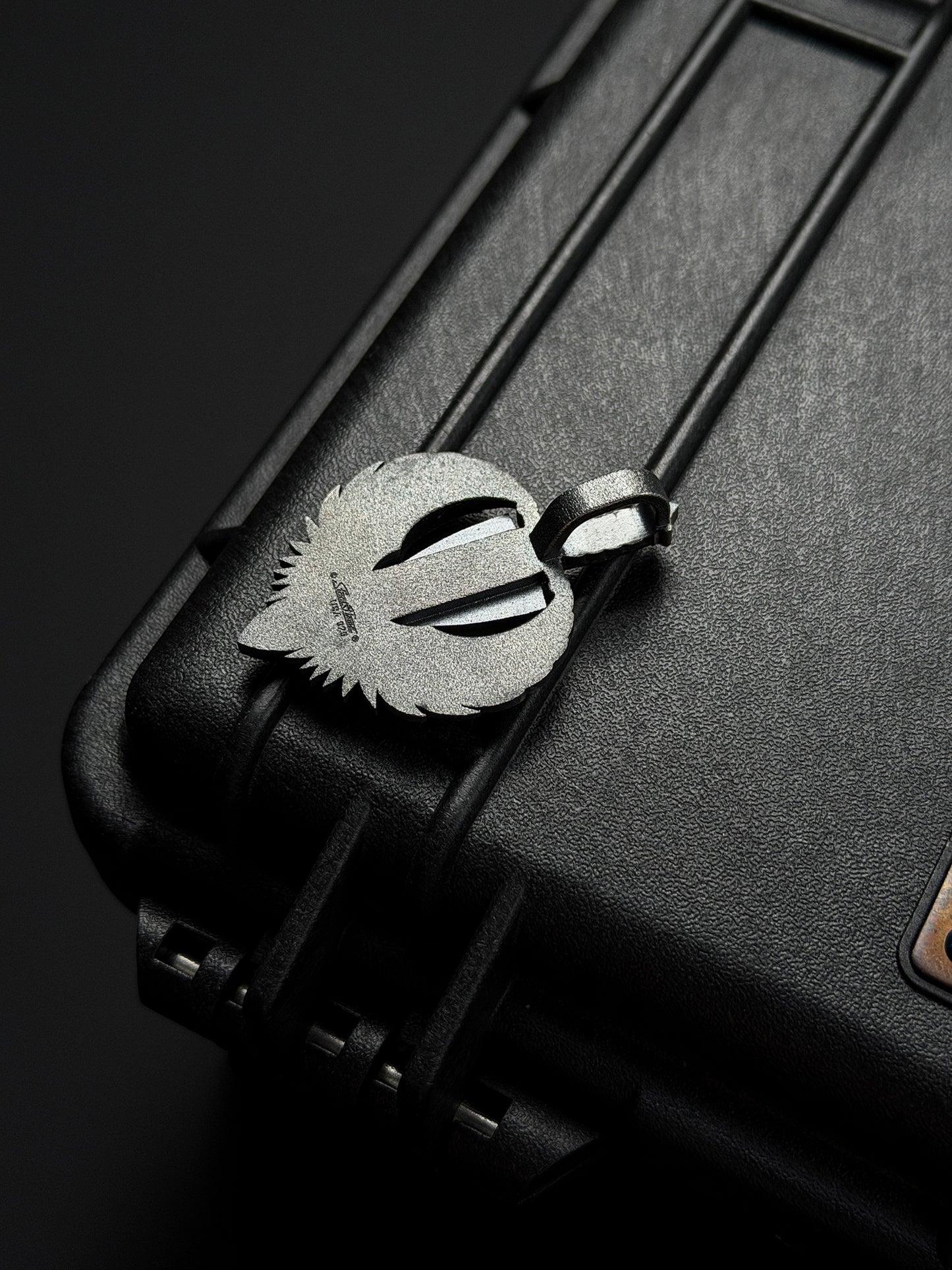 Steel Flame Guardian Wing Crusader Shield Pendant — 925 Sterling Silver Body × Silver Crusader Emblem | Symbol of Protection, Faith &amp; Strength