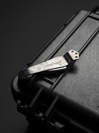 Steel Flame XL 3ホール ハンマード シルバー クルセイダーシールド クリップ