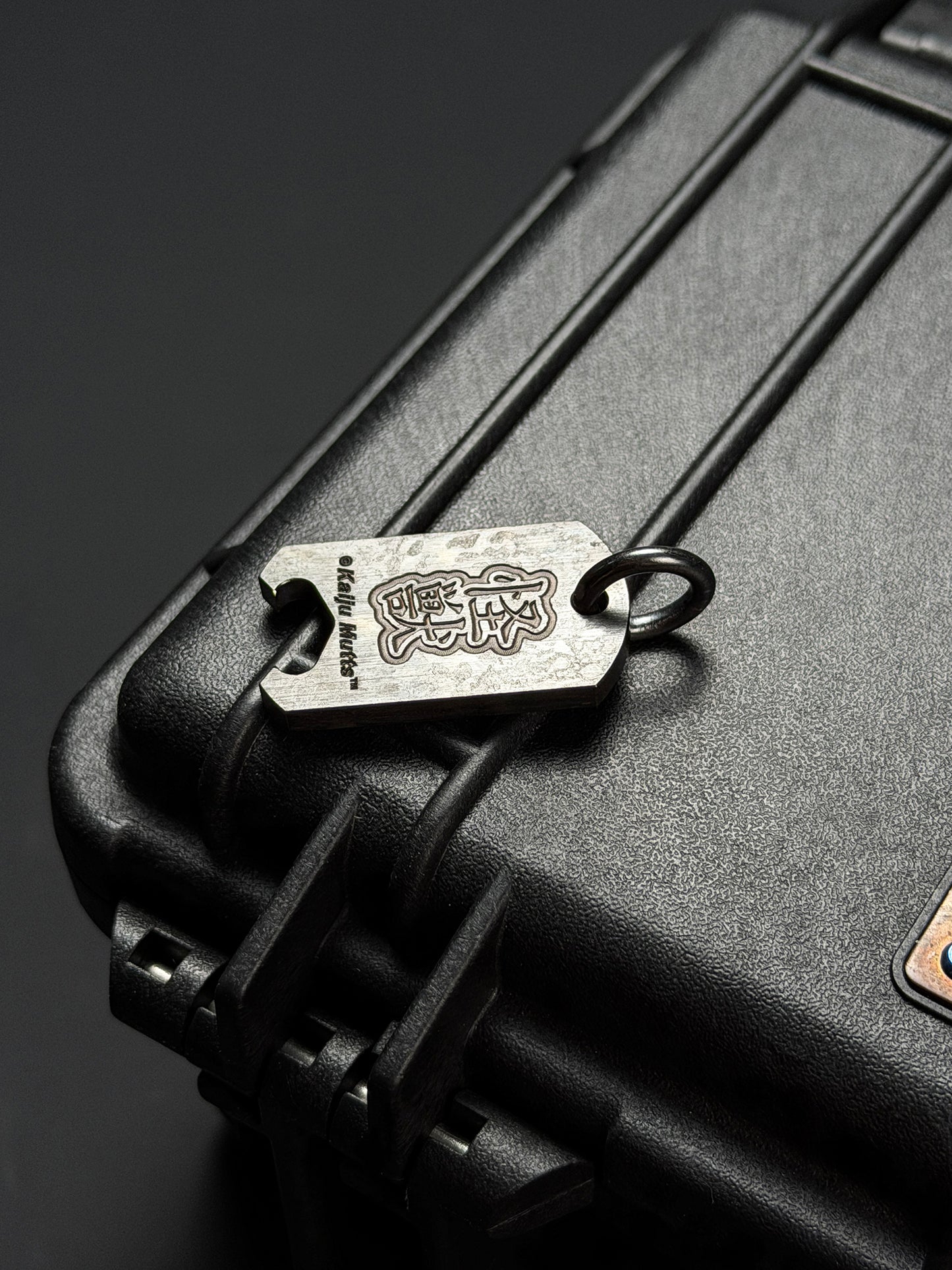 Steel Flame CCKS Show Exclusive Monster & Claw Mark Tag Bottle Opener Pendant