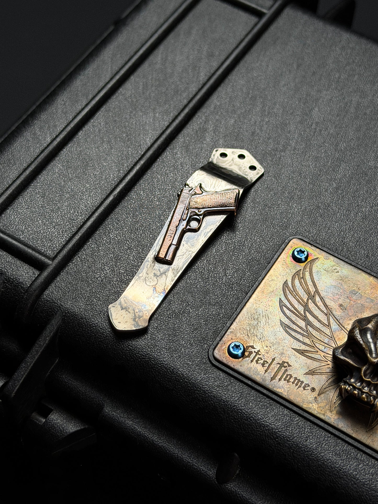 Steel Flame × NDG CCKS Show Exclusive 3-Hole Clip with Copper 3D Model