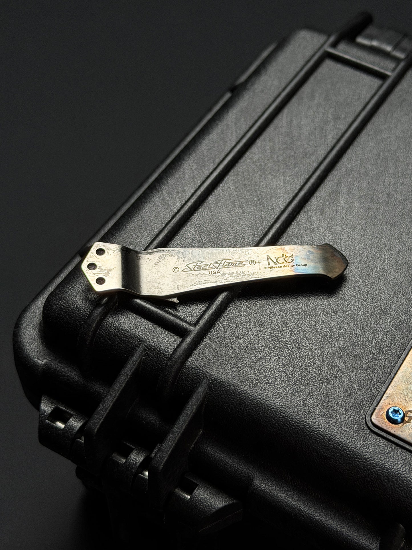 Steel Flame × NDG CCKS Show Exclusive 3-Hole Clip with Copper 3D Model