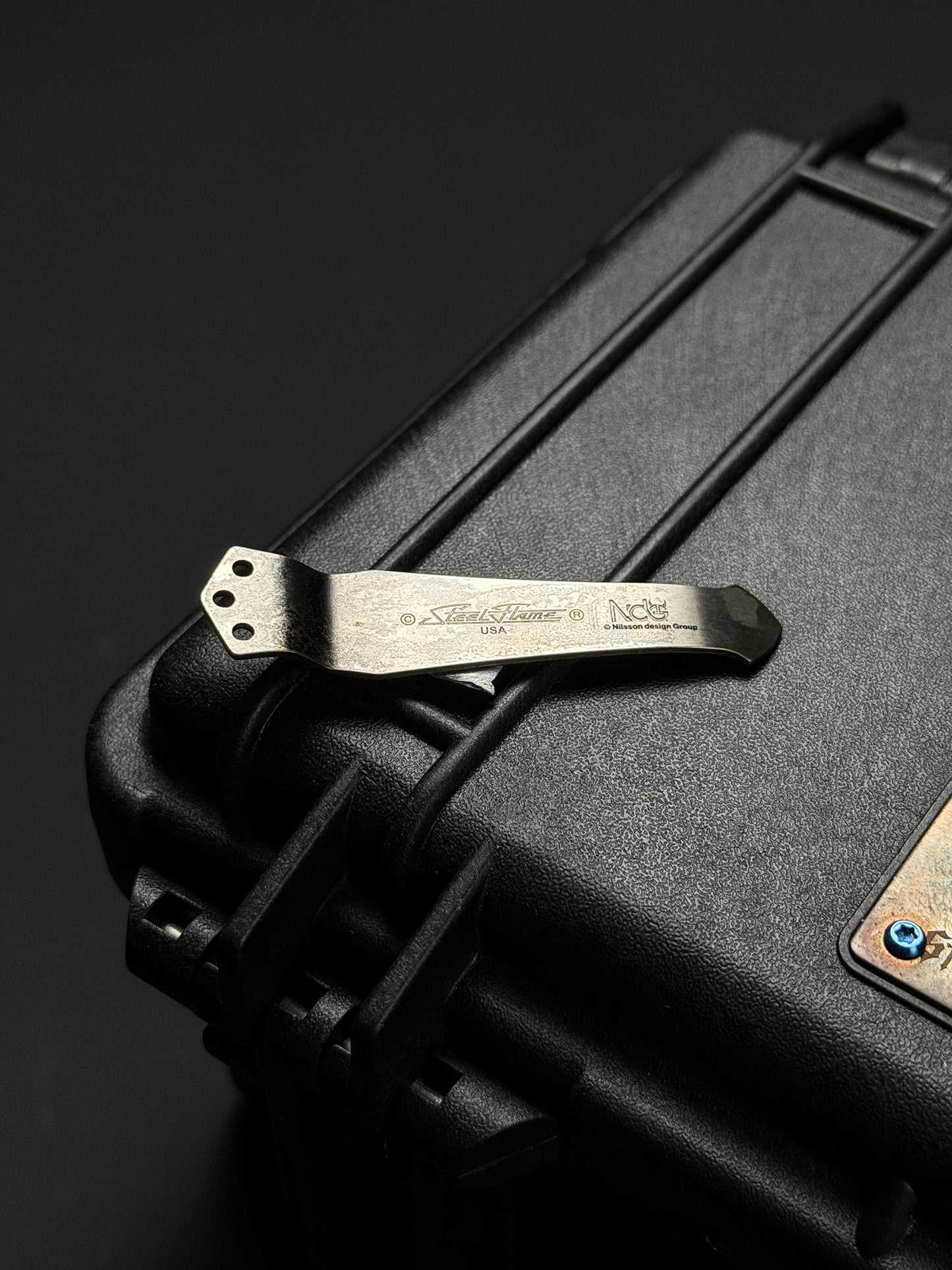Steel Flame × NDG CCKS Show Exclusive 3-Hole Clip with Sterling Silver 3D Model and Warrior M Skull
