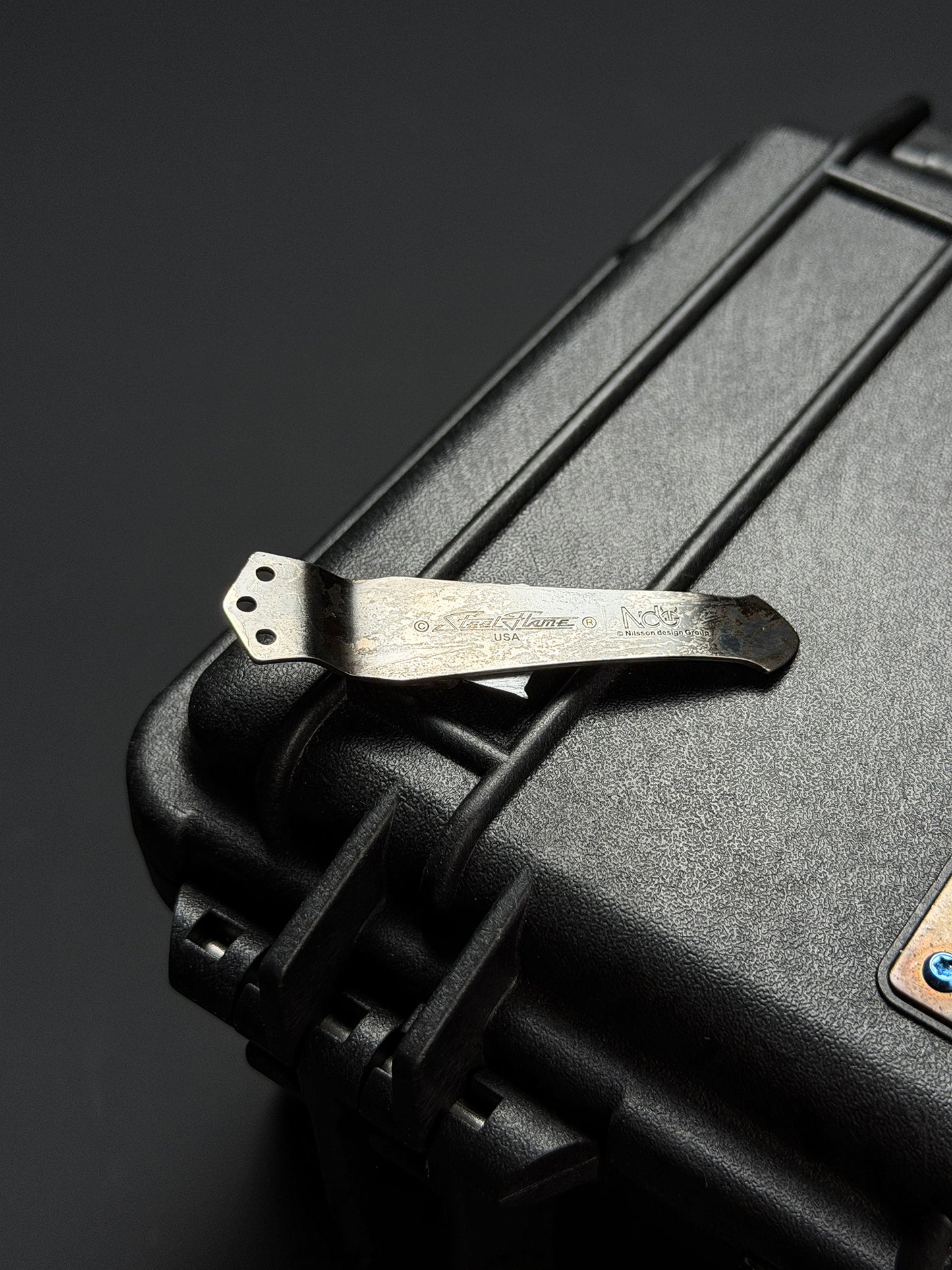 Steel Flame × NDG CCKS Show Exclusive 3-Hole Clip with Sterling Silver 3D Model and Warrior L Skull