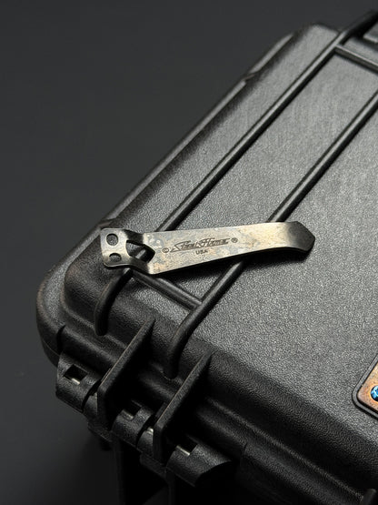 Steel Flame 2D Koi EDC Flashlight Clip