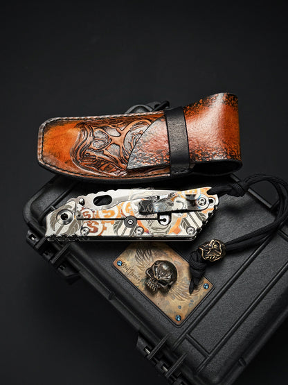 Starlingear × Strider Knives Custom SMF – Steel Flame Club Show Edition