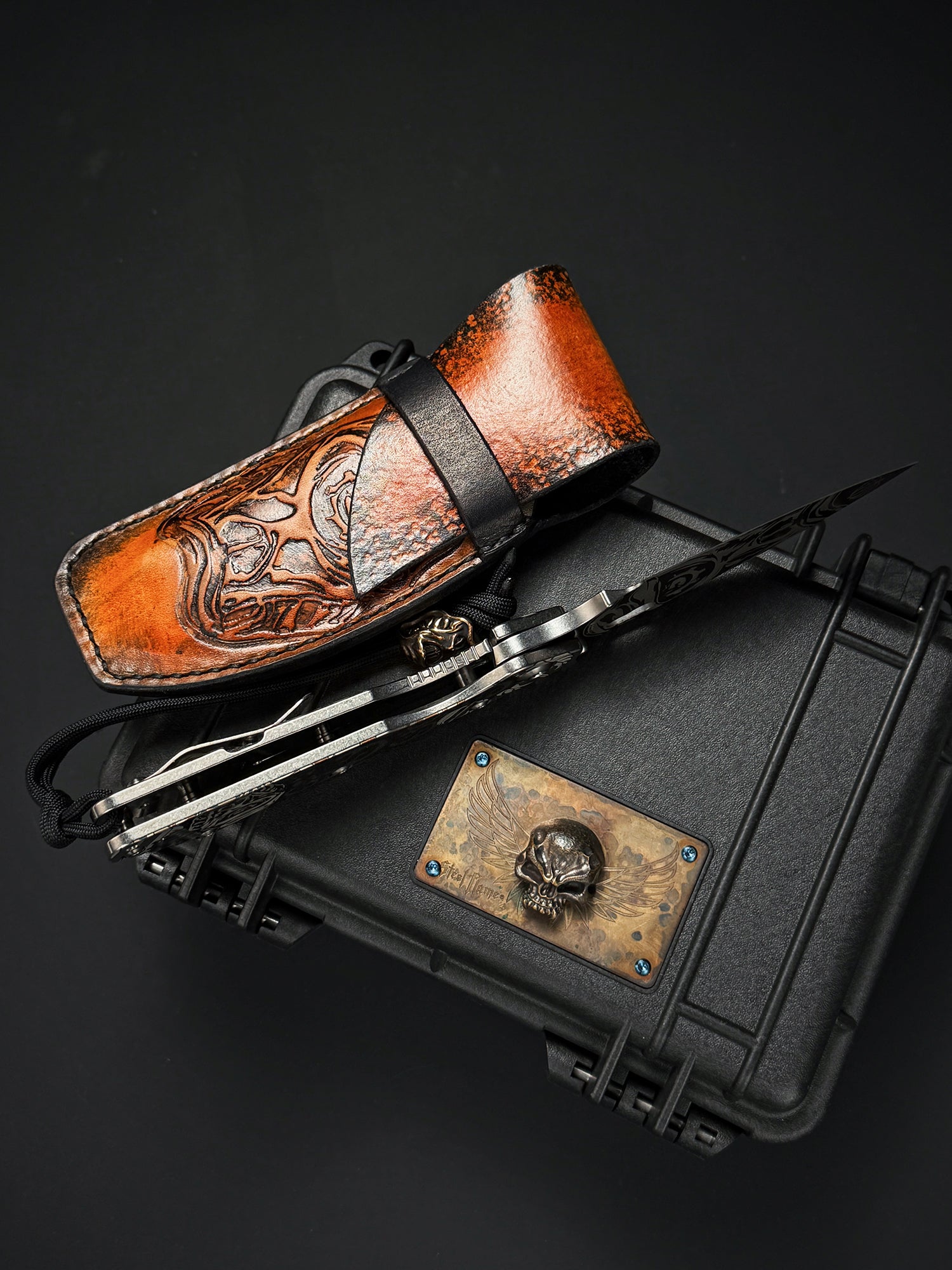 Starlingear × Strider Knives Custom SMF – Steel Flame Club Show