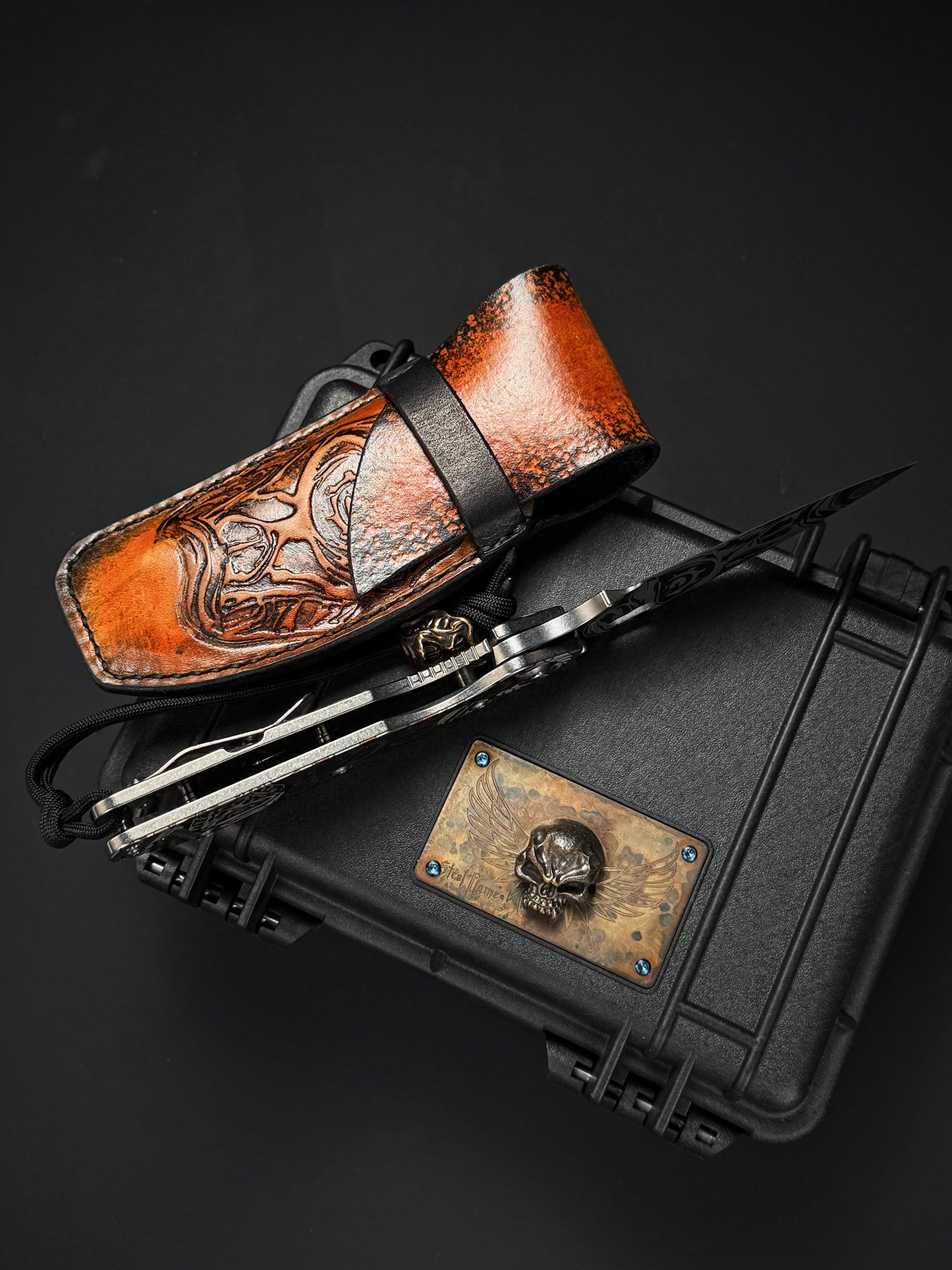 Starlingear × Strider Knives Custom SMF – Steel Flame Club Show Edition