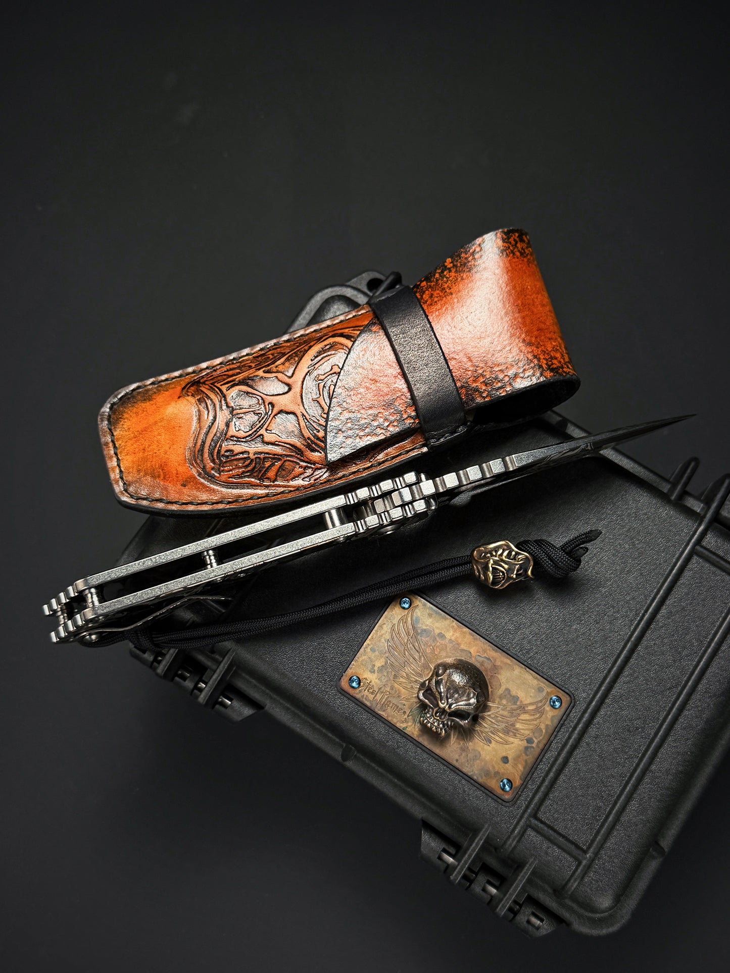 Starlingear × Strider Knives Custom SMF – Steel Flame Club Show Edition
