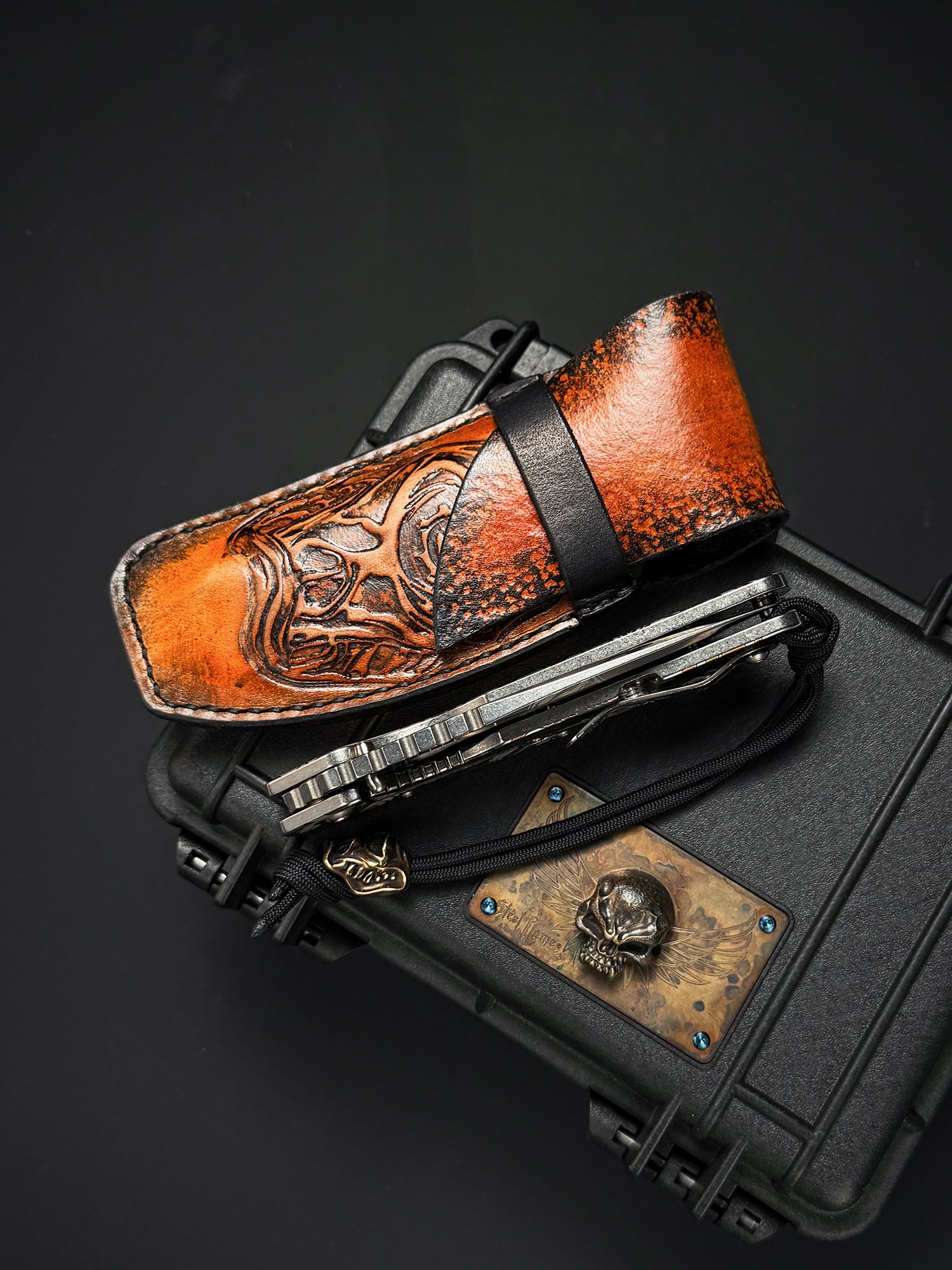 Starlingear × Strider Knives Custom SMF – Steel Flame Club Show