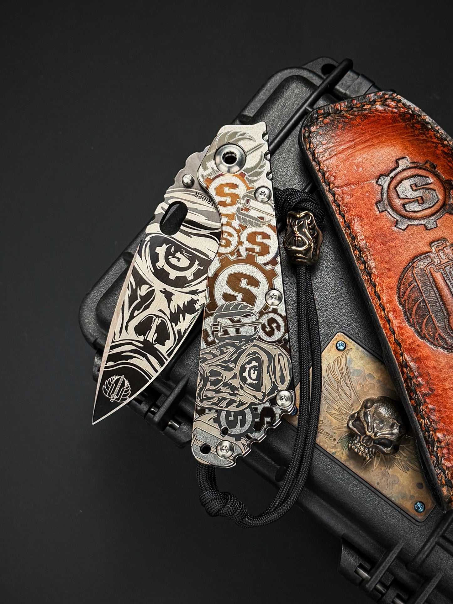 Starlingear × Strider Knives Custom SMF – Steel Flame Club Show Edition