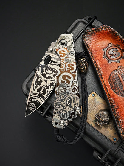 Starlingear × Strider Knives Custom SMF – Steel Flame Club Show Edition