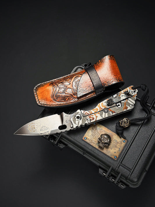Starlingear × Strider Knives Custom SMF – Steel Flame Club Show Edition