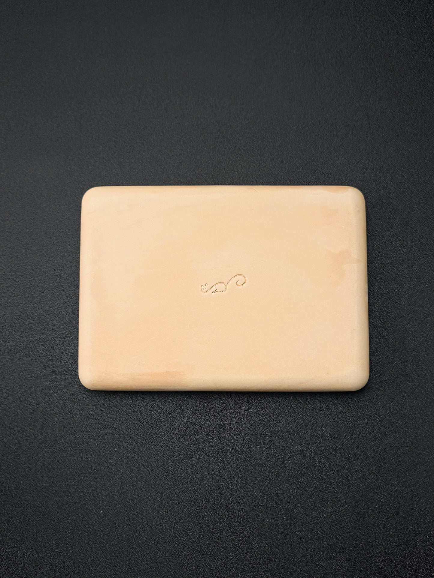 Etsurin Design Rare Leather EDC Handmade Valet Tray – Lizard Leather Edition