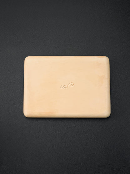 Etsurin Design Rare Leather EDC Handmade Valet Tray – Lizard Leather Edition