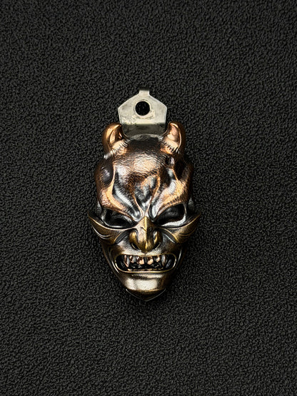 Rare Steel Flame x Starlingear x Strider Knives XXXL Hannya Mask Pocket Clip