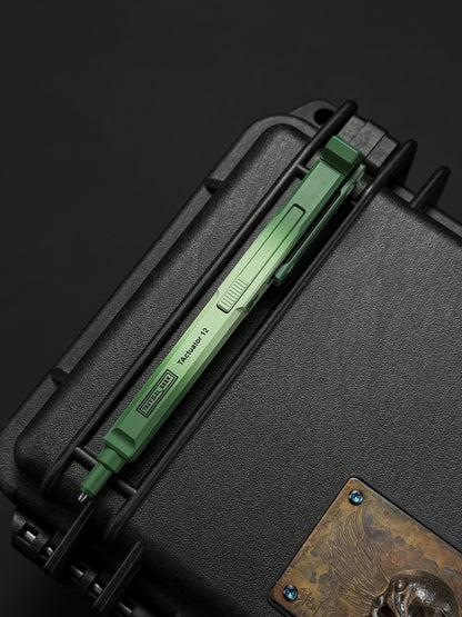 TacticalGeek Lucky Clover Actuator 12 Titanium Tactical Pen