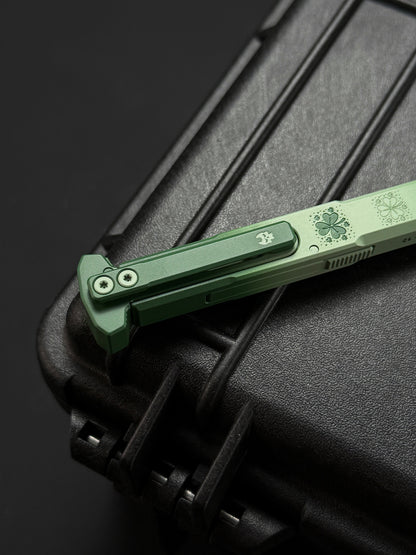 TacticalGeek Lucky Clover Actuator 12 Titanium Tactical Pen
