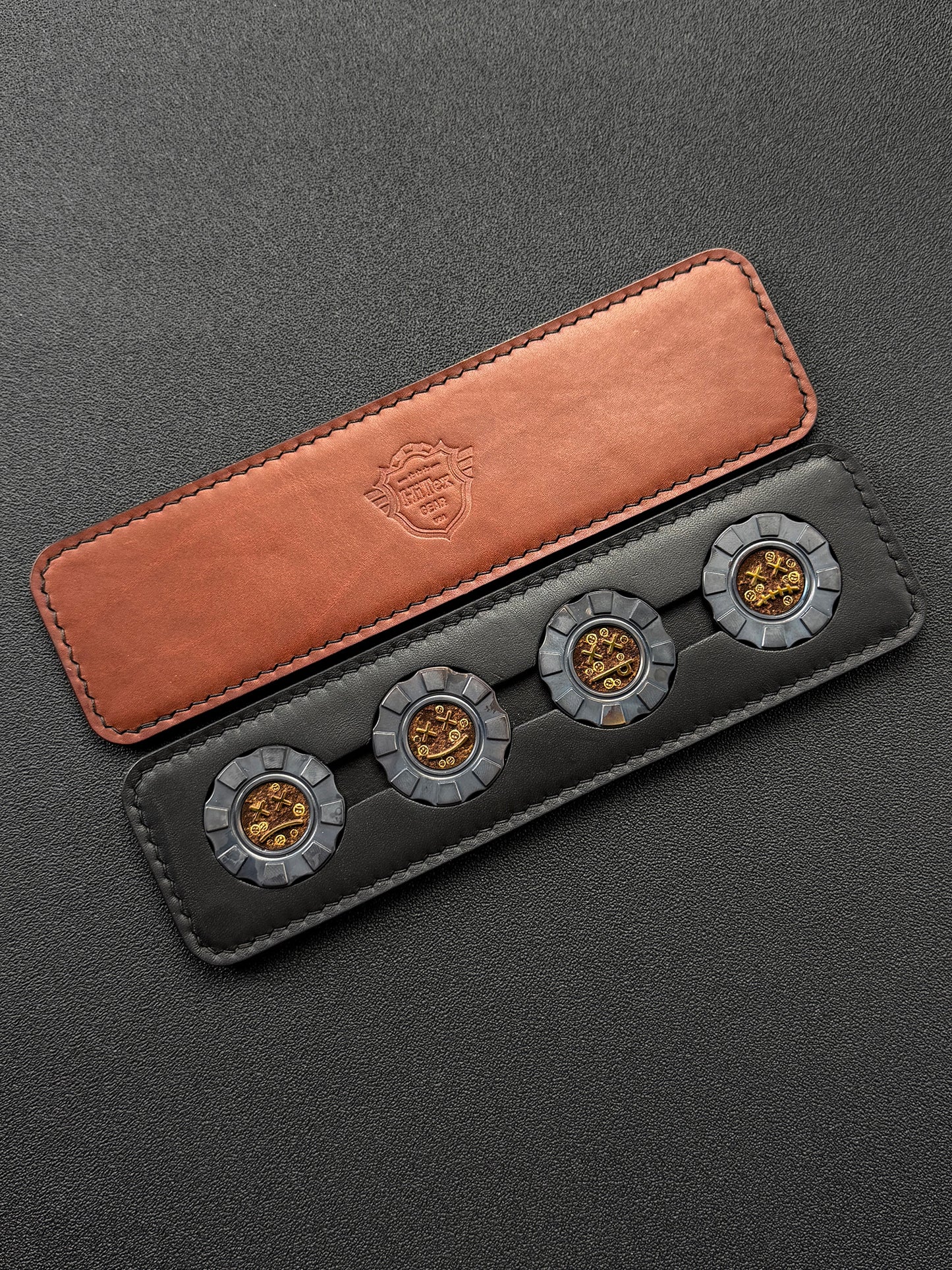 AFRANKART × HiTex Gear Collaboration EDC Coin / Challenge Coin Set (4-Piece Set)
