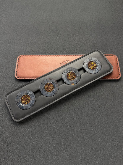 AFRANKART × HiTex Gear Collaboration EDC Coin / Challenge Coin Set (4-Piece Set)
