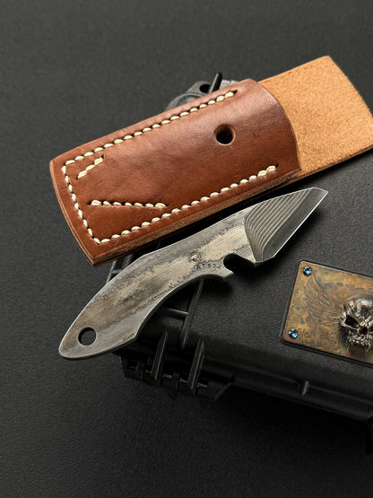 Wtopia 2025 One-Off EDC Custom Knife ATS-34 銀杏花インレイ 日本製