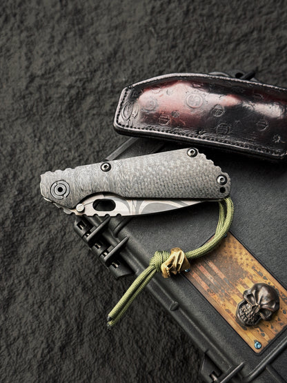 Rare Old-School Strider knives × Starlingear Limited-Edition Kamikaze SnG | Carbon Fiber & Titanium Folder