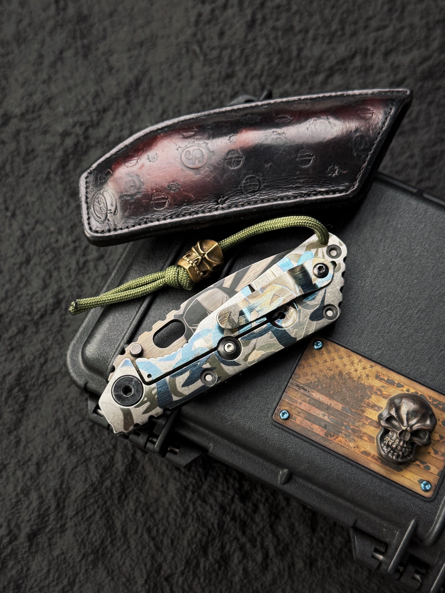Rare Old-School Strider knives × Starlingear Limited-Edition Kamikaze SnG | Carbon Fiber & Titanium Folder