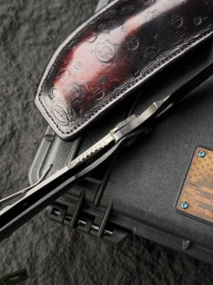 Rare Old-School Strider knives × Starlingear Limited-Edition Kamikaze SnG | Carbon Fiber & Titanium Folder