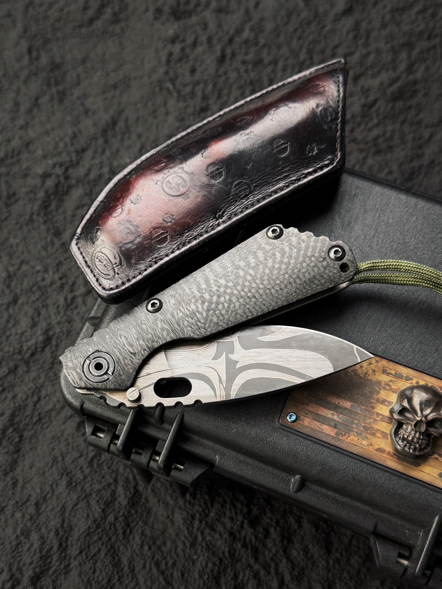 Rare Old-School Strider knives × Starlingear Limited-Edition Kamikaze SnG | Carbon Fiber & Titanium Folder