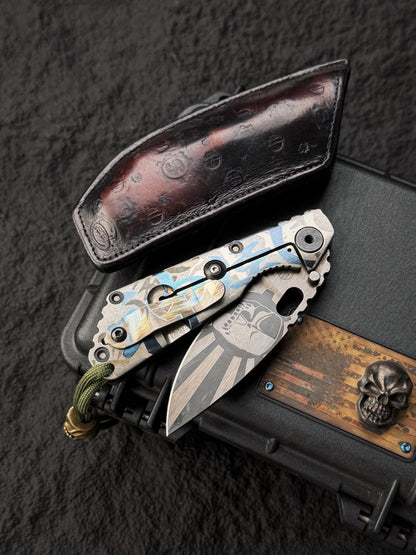 Rare Old-School Strider knives × Starlingear Limited-Edition Kamikaze SnG | Carbon Fiber & Titanium Folder