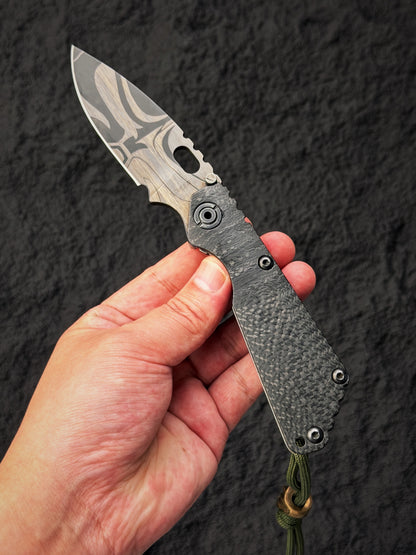 Rare Old-School Strider knives × Starlingear Limited-Edition Kamikaze SnG | Carbon Fiber & Titanium Folder