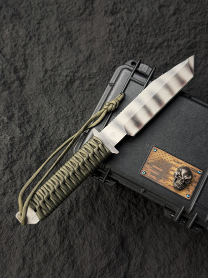 Rare Old-School Strider Knives BT with Paul Bos Flame Mark | ATS-34 Steel