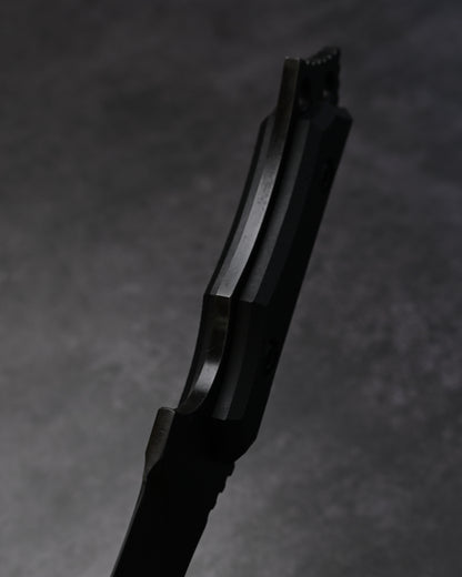 Black-One Japanese Fixed Blade Knife by Kiku knives (Masayuki Matsuda) Aogami Super Black G10