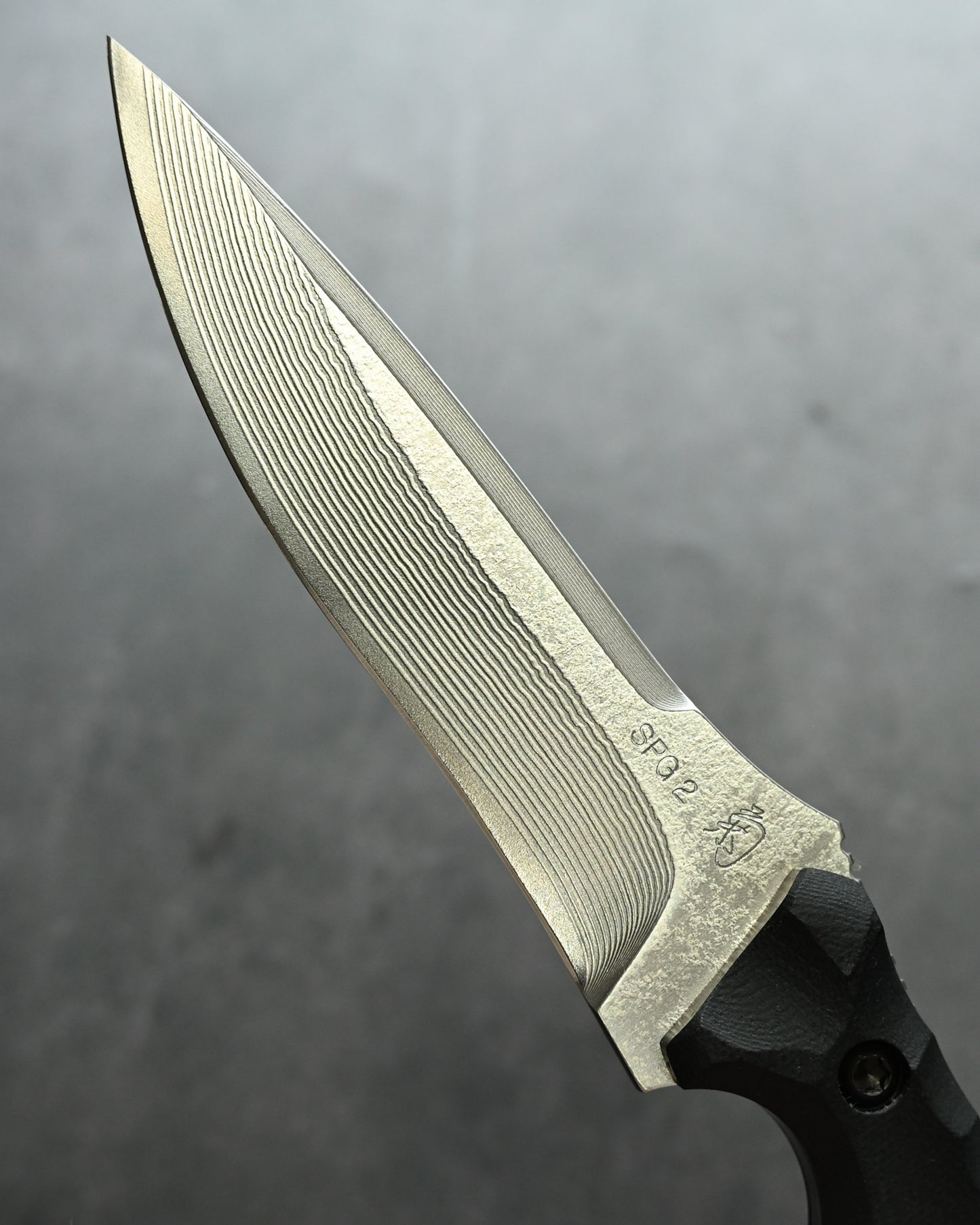 Ultra-Rare | Lake Biwa Exhibition Model | Kiku Matsuda “Breeze” (微風) | SPG2 Laminated Outdoor Fixed Blade | G10 Handle