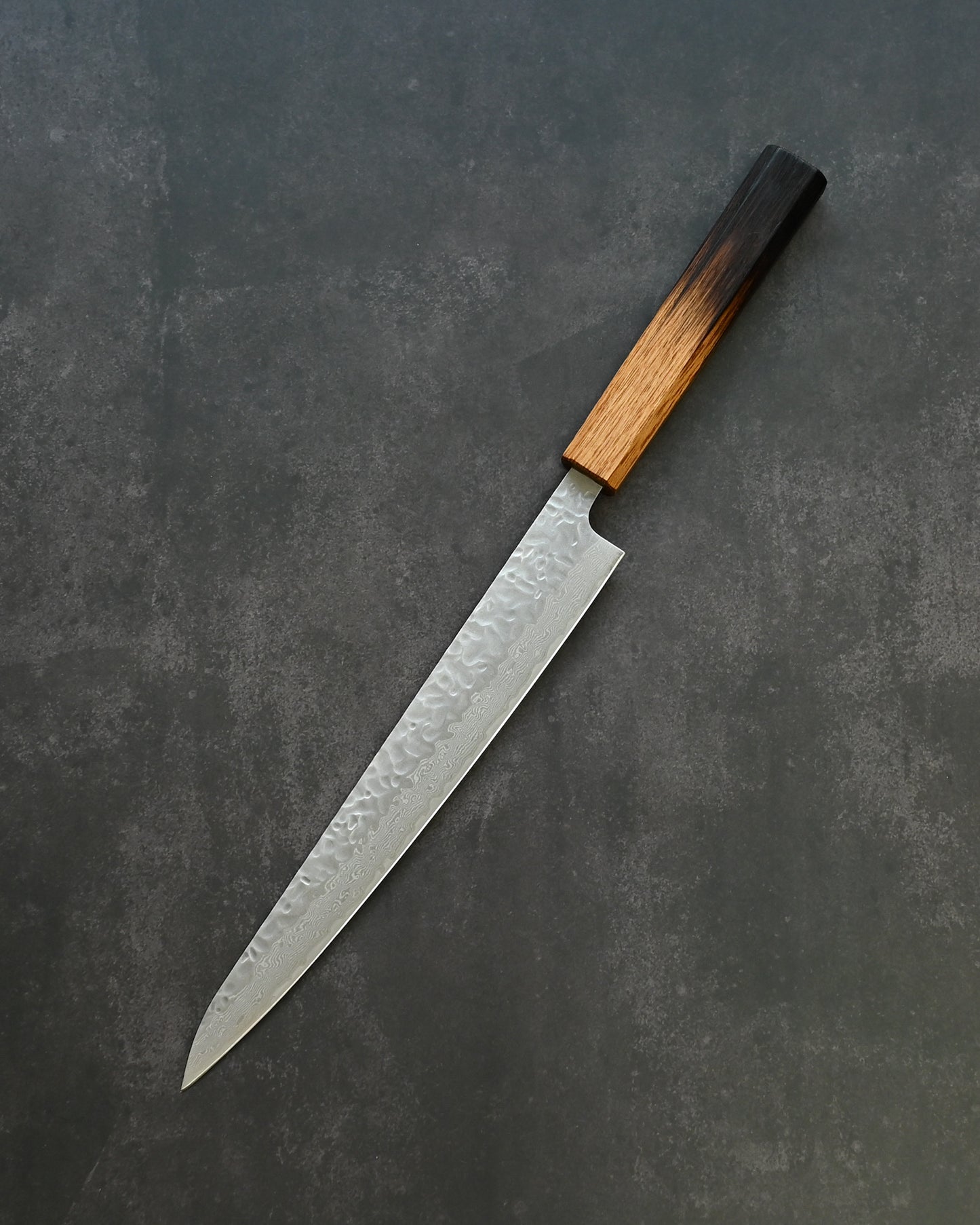 Kanetaka Limited Yanagiba 400mm – Damascus Pattern / VG10 Core Steel / Artisan-Crafted