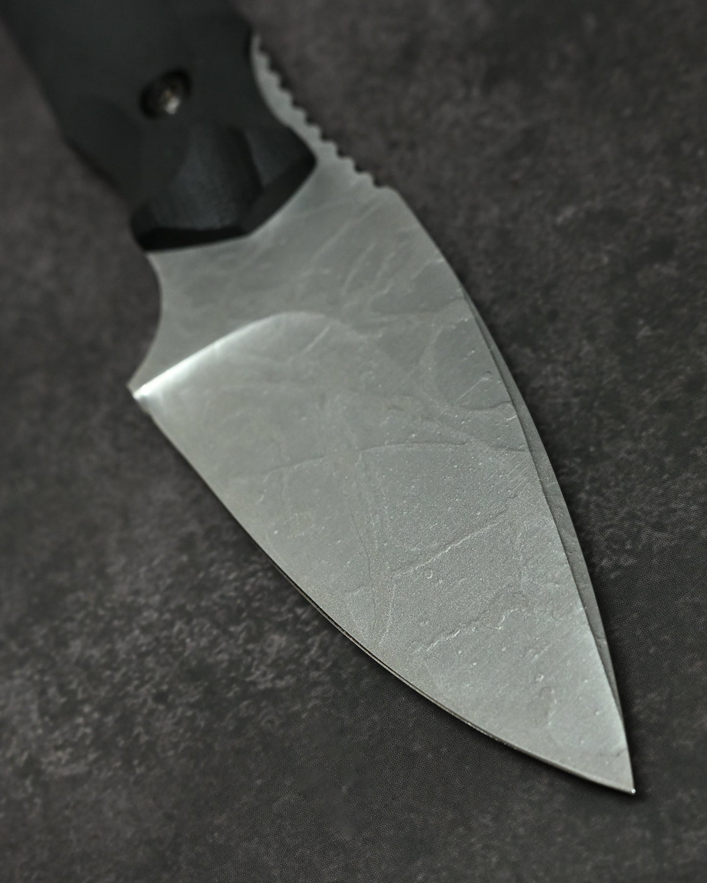 極稀少｜琵琶湖特別モデル｜松田菊男「湖風」｜14C28N アウトドア直刀｜G10ハンドル