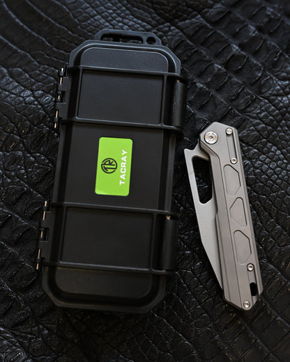 TACRAY DT03 Folding Cooking Knife (Titanium Handle | SRS13 Blade)