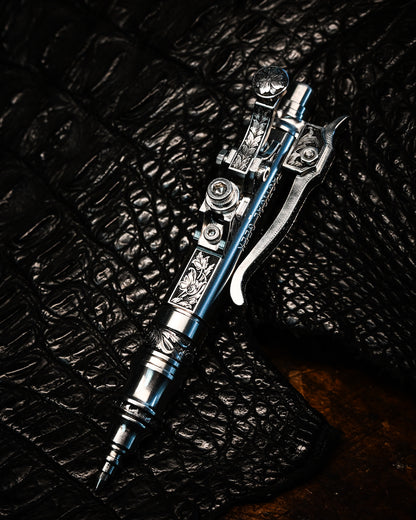 One-Off アーティスト彫刻 EDCペン 尋木作｜中山英俊 × TacticalGeek コラボレーションモデル