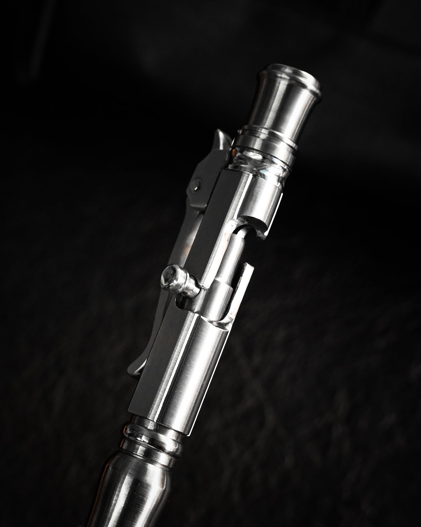 Hidetoshi Nakayama Custom Stainless Steel Bolt-Action Tactical Pen Knife